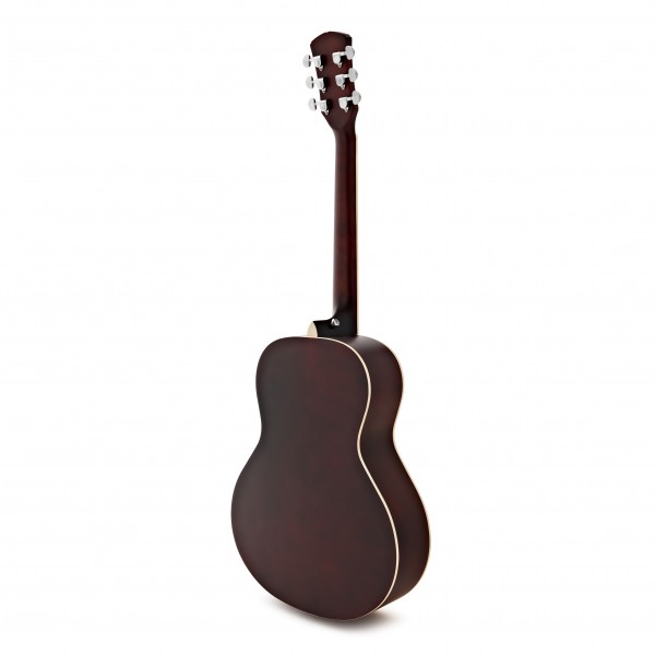 Parlour Left Handed Acoustic Guitar & Accessory Pack by Gear4music, Natural