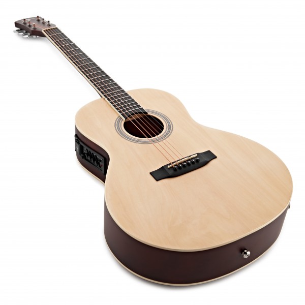 Single Cutaway Acoustic Guitar Pack by Gear4music, Black