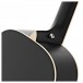 Single Cutaway Acoustic Guitar Pack by Gear4music, Black