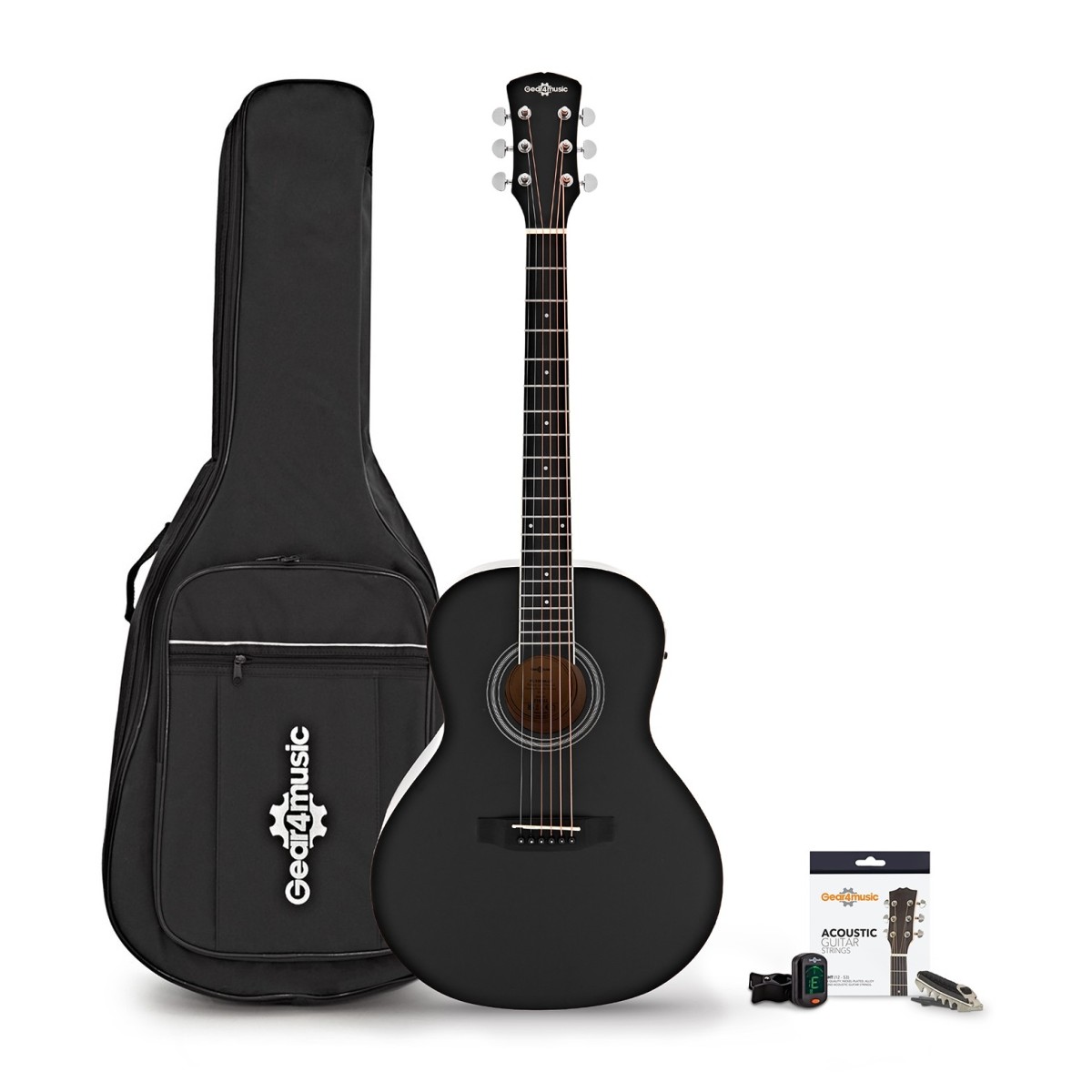 Click to view product details and reviews for Parlour Left Handed Electro Acoustic Guitar Accessory Pack By Gear4music Black.