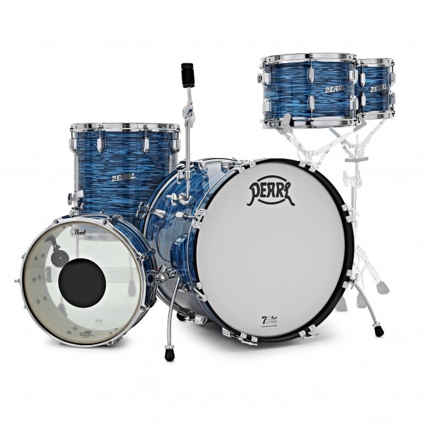 Pearl President Deluxe 22" 4pc Shell Pack, Ocean Ripple - Free Snare