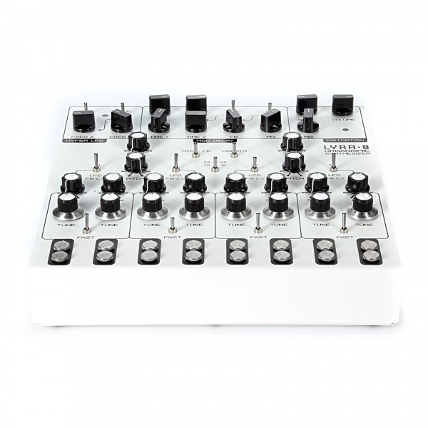 SOMA Lyra-8 Synthesizer, White - Front