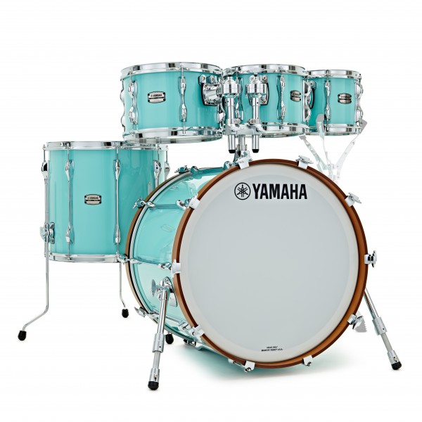 Yamaha Recording Custom 22" 5pc Shell Pack, Surf Green