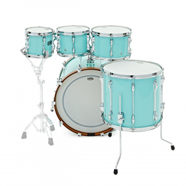 Yamaha Recording Custom 22" 5pc Shell Pack, Surf Green