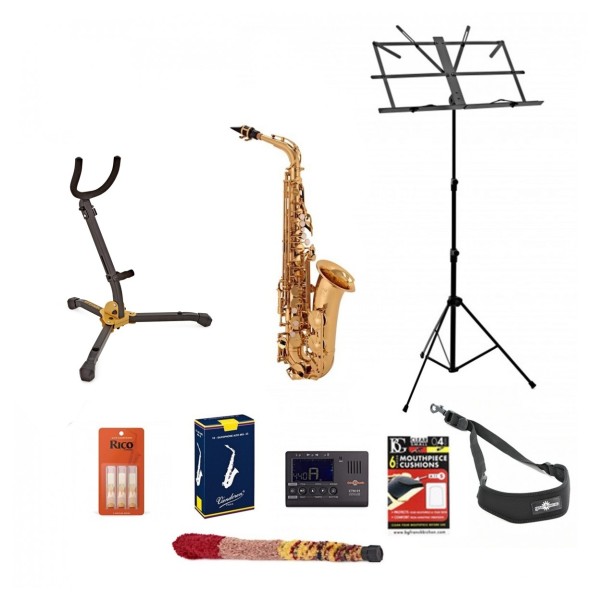Yamaha YAS280 Student Alto Saxophone, Package