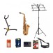 Yamaha YAS280 Student Alto Saxophone Package, Gold Lacquer