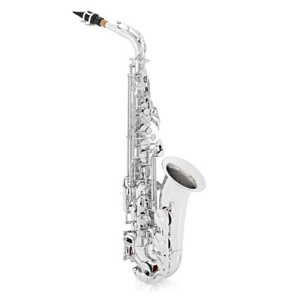 Yamaha YAS280 Student Alto Saxophone Package, Silver Plated 1