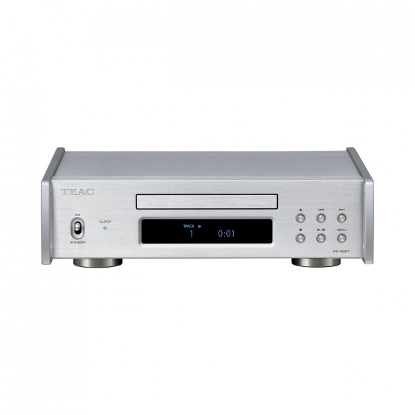 TEAC PD-505T CD Transport, Silver - Front