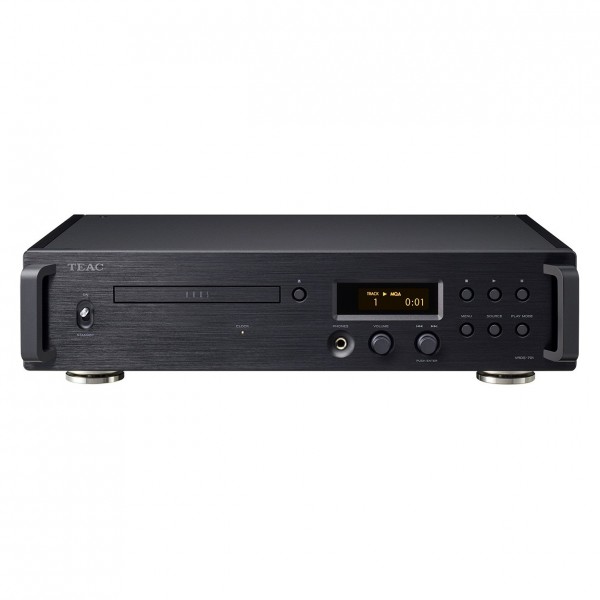 TEAC VRDS-701 CD Player, Black - Front