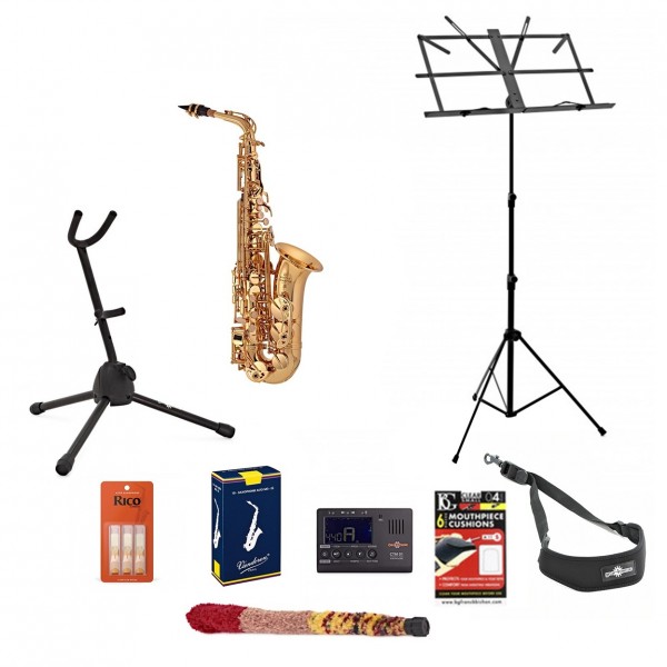 Buffet 100 Series Alto Saxophone, Lacquer, Package