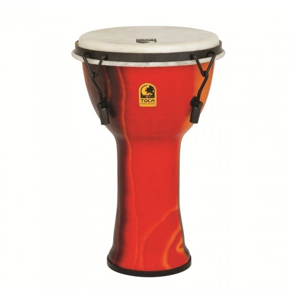 Toca 9" Djembe Freestyle Mechanically Tuned, Fiesta