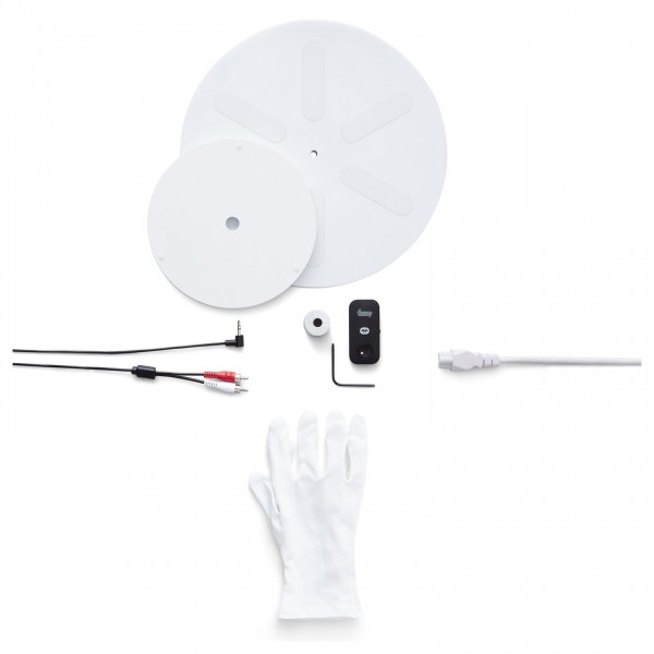 Transparent Turntable, White - Accessories 