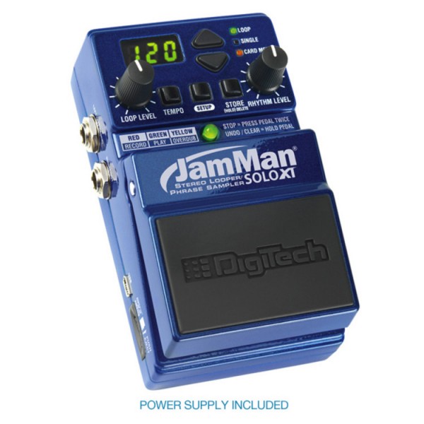 DigiTech JamMan Solo XT Looper/Phrase Pedal | Gear4music