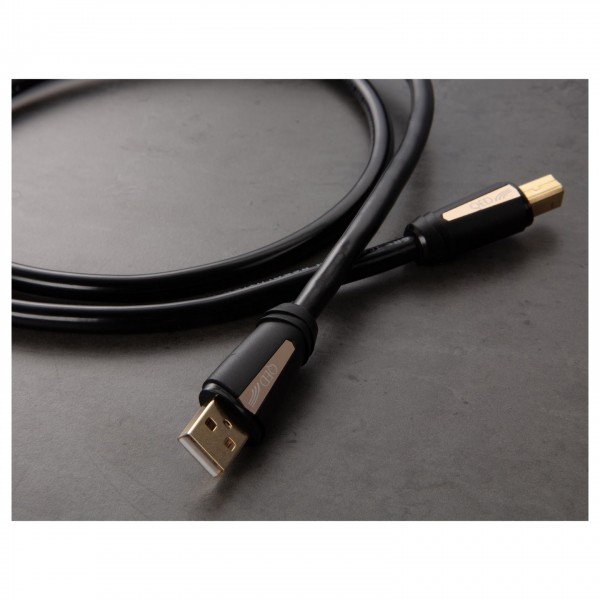 QED New Reference High-Reso USBケーブル 2m QED Reference High Resolution USB A-B – QED Cable
