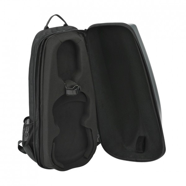 Gewa Violin Space Case, 4/4-3/4, Green - Open