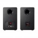 Audio Technica AT-SP3X Powered Bookshelf Speakers (Pair), Black Back View