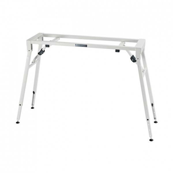 K&M 18953 Digital Piano Stand, White