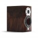 DALI MENUET SE Bookshelf Speakers (Pair), High Gloss Walnut - angled