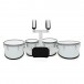 Premier NXT GEN Marching 8/10/12/13 Drum Corps Multi-Tenor Set, White