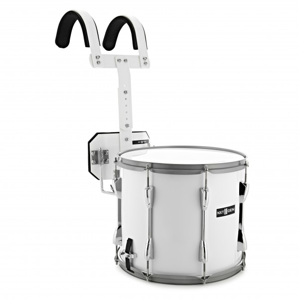 Premier NXT GEN Marching 14" x 12" Drum Corps Snare Drum, White