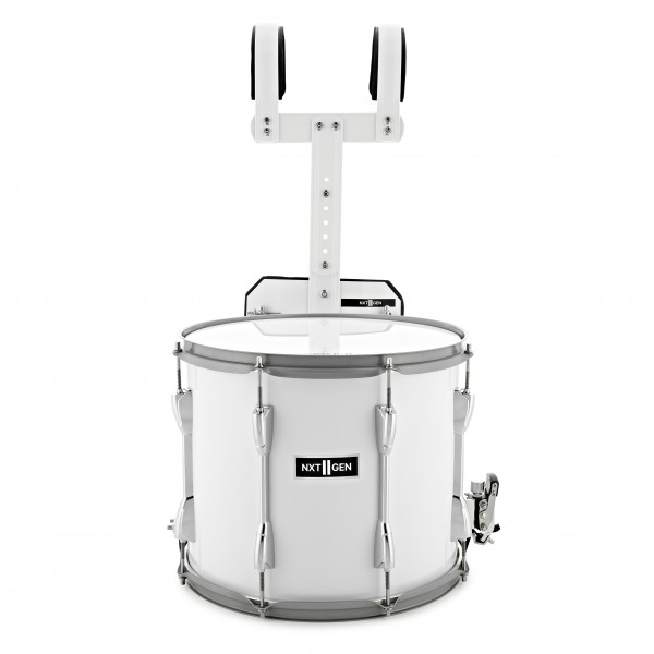 Premier NXT GEN Marching 14" x 12" Drum Corps Snare Drum, White