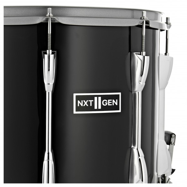 Premier NXT GEN Marching 14" x 12" Drum Corps Snare Drum, Black
