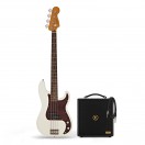 Squier Classic Vibe 60s Precision Bass LRL, Olympic White & Eden Orbiter 8 Bass Combo Amp