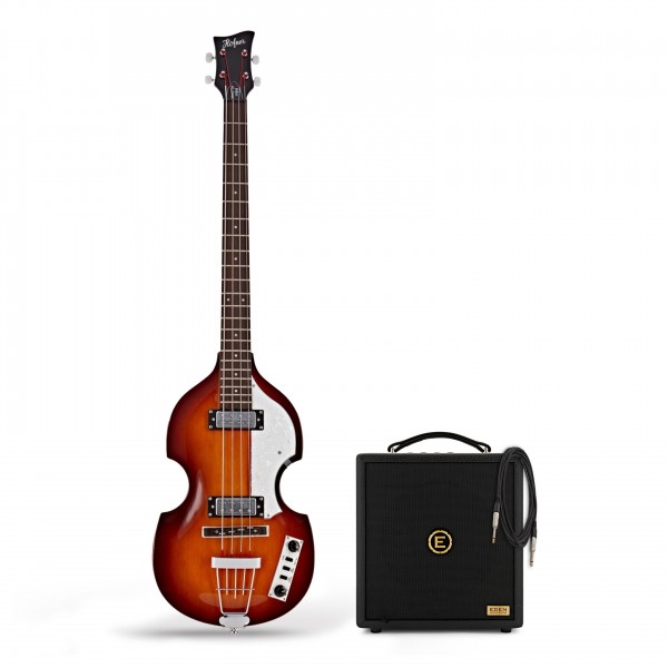 Hofner Ignition Violin Bass, Sunburst & Eden Orbiter 8 Combo