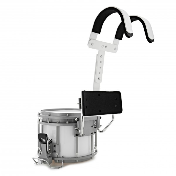 Premier NXT GEN Marching 13" x 10" High Tension Snare Drum, White