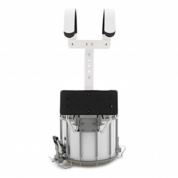 Premier NXT GEN Marching 14" x 12" High Tension Snare Drum, White