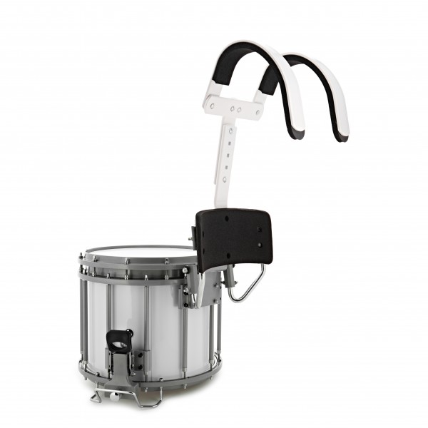 Premier NXT GEN Marching 14" x 12" High Tension Snare Drum, White