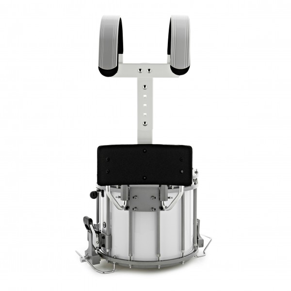 Premier NXT GEN Marching 14" x 12" High Tension Snare Drum & Top Snare, White