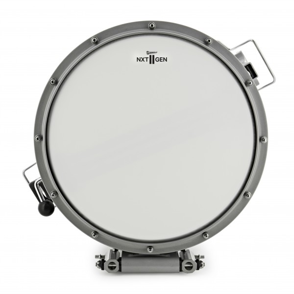 Premier NXT GEN Marching 14" x 12" High Tension Snare Drum & Top Snare, White