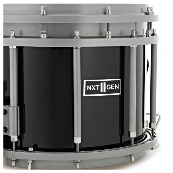 Premier NXT GEN Marching 13" x 10" High Tension Snare Drum, Black