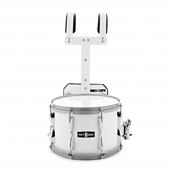 Premier NXT GEN Marching 12" x 8" Traditional Snare Drum, White
