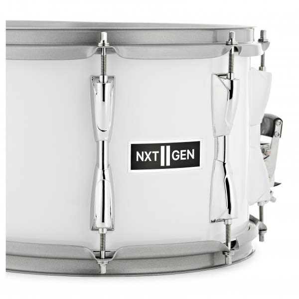 Premier NXT GEN Marching 12" x 8" Traditional Snare Drum, White