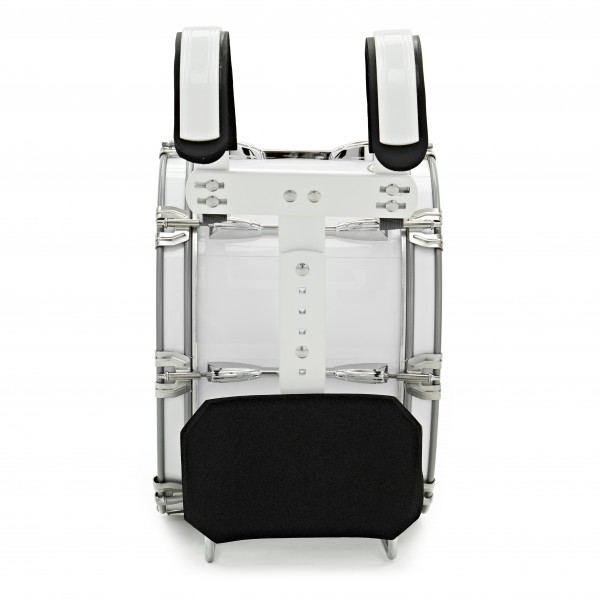 Premier NXT GEN Marching 14" x 10" Traditional Bass Drum, White