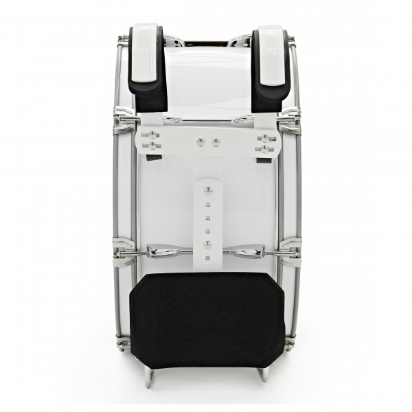 Premier NXT GEN Marching 22" x 10" Traditional Bass Drum, White