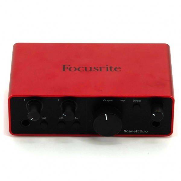 Focusrite Scarlett Solo 4th Gen Audio Interface - Secondhand