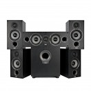 ELAC Debut B5.2 5.1 luidspeakerpakket, zwart