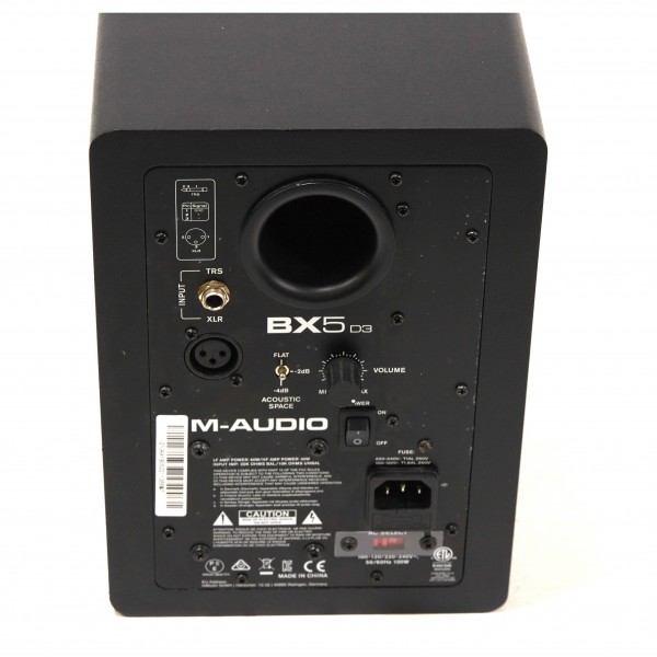 M-Audio BX5 D3 - Boîtier Moniteur de Studio Actif de 100 W avec Woofer