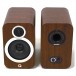 Q Acoustics Q 3030i Bookshelf Speakers (Pair), English Walnut - Secondhand