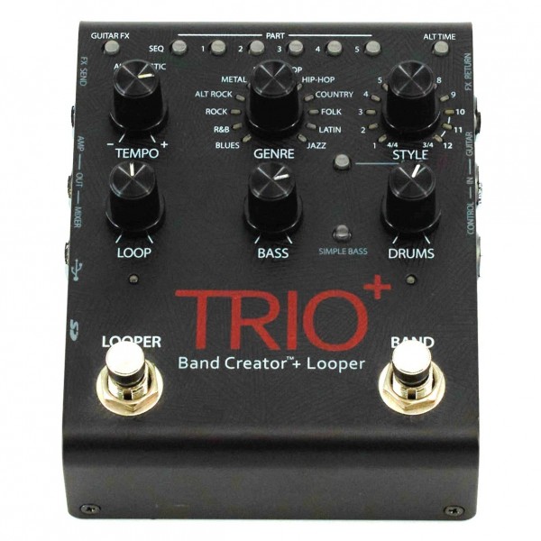 DigiTech TRIO+ Band Creator Pedal - Secondhand