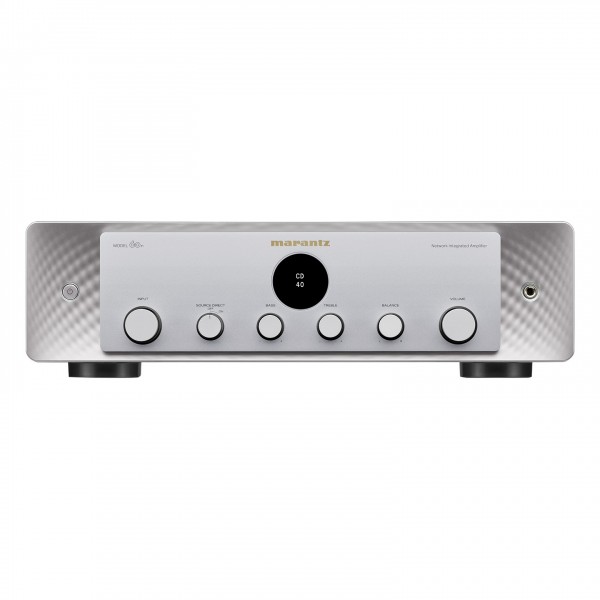 Marantz Model 60n Integrated Stereo Amplifier, Silver Front View