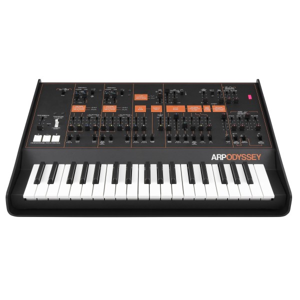 ARP Odyssey Duophonic Analog Synthesizer MK3, Black and Orange