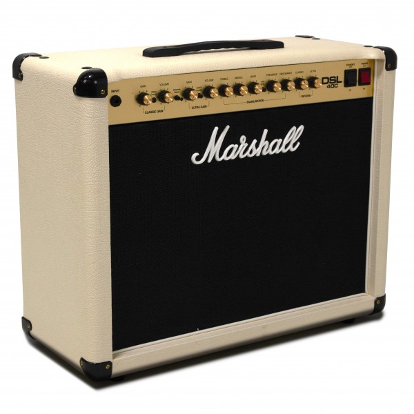 Marshall DSL40C DSL Series 40W Combo Amp, Limited Edition Cream ...
