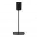 Flexson Floor Stand for SONOS Move, Black Front View (With Speaker)