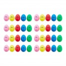 Premier NXT GEN Egg Shakers de Pl&aacute;stico, 40 Unidades