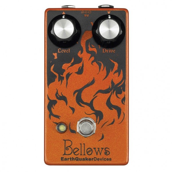 EarthQuaker Devices Bellows Fuzzdriver Top Panel