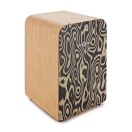 Deluxe String Cajon by Gear4music, Liquorice Burl